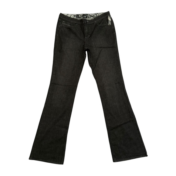 a.n.a Black Modern Bootcut Stretch Jeans – Size 14 Ultra Tall - Picture 1 of 3